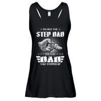 Im Not The Stepdad Im The Dad That Stepped Up Ladies Essential Flowy Tank