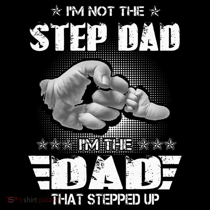 Im Not The Stepdad Im The Dad That Stepped Up Short Acrylic Beanie