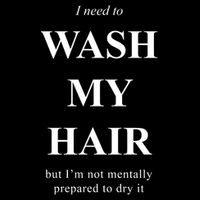 I Need To Wash My Hair Funny 16 in Basic Backpack
