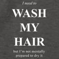 I Need To Wash My Hair Funny Vector Backpack