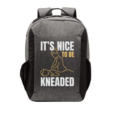 It's Nice To Be Kneaded Job Profession Massage Therapist Vector Backpack