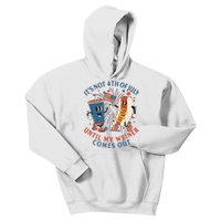 ItS Not The 4th Of July Until My Weiner Comes Out Hot Dog Kids Hoodie