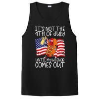 It's Not The 4th of July Until My Weiner Comes Out Graphic PosiCharge Competitor Tank