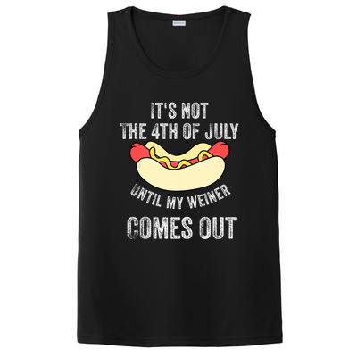 Its Not The 4th Of July Until My Weiner Comes Out PosiCharge Competitor Tank