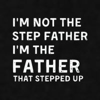 I’m Not The Step Father I’m The Fatherthat Stepped Up Ladies PosiCharge Tri-Blend Wicking Tank
