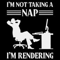 IM Not Taking A Nap IM Rendering Video Editor Film Maker T-Shirt