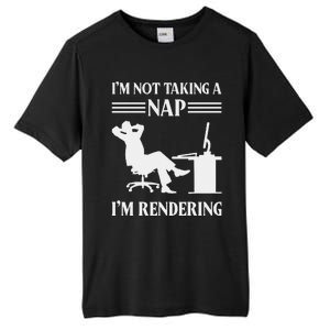 IM Not Taking A Nap IM Rendering Video Editor Film Maker Tall Fusion ChromaSoft Performance T-Shirt