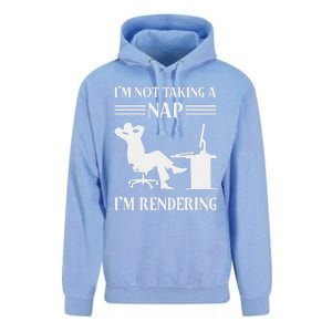 IM Not Taking A Nap IM Rendering Video Editor Film Maker Unisex Surf Hoodie