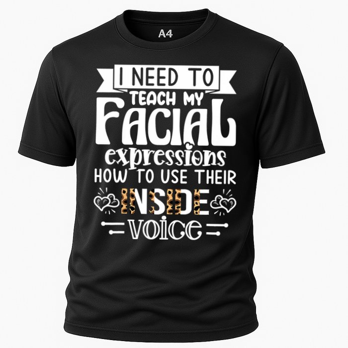I Need To Teach My Facial Expressions Use Their Inside Voice Performance Shirt