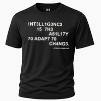 Intelligence is the Ability to Accept Change March For Science Code Performance Shirt