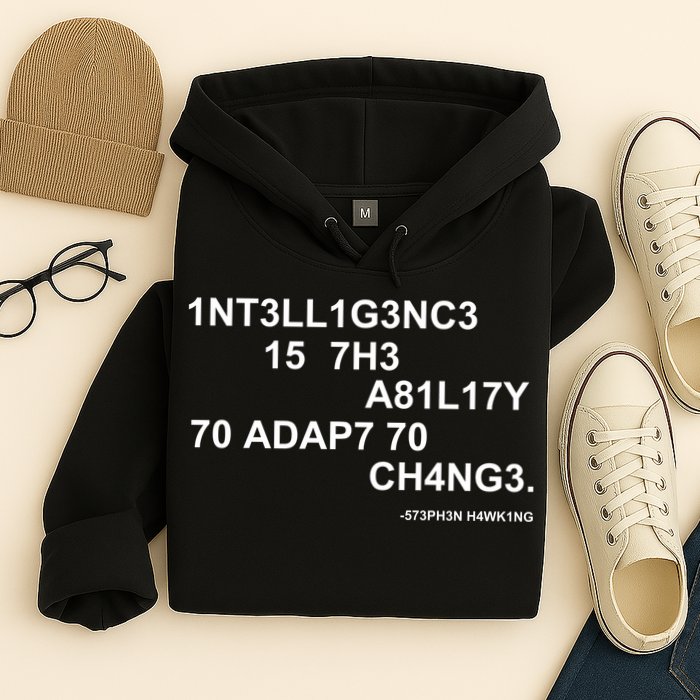 Intelligence is the Ability to Accept Change March For Science Code Hoodie