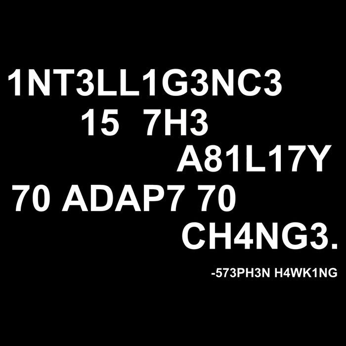 Intelligence is the Ability to Accept Change March For Science Code Drawstring Bag