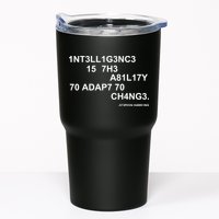 Intelligence is the Ability to Accept Change March For Science Code Tumbler