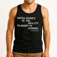 Intelligence is the Ability to Accept Change March For Science Code Tank Top