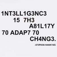 Intelligence is the Ability to Accept Change March For Science Code Garment-Dyed Sweatshirt