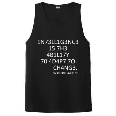 Intelligence Is The Ability To Adapt To Change Smart PosiCharge Competitor Tank