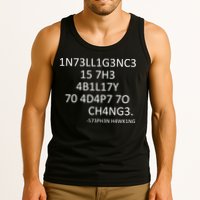 Intelligence Is The Ability To Adapt To Change Smart Tank Top