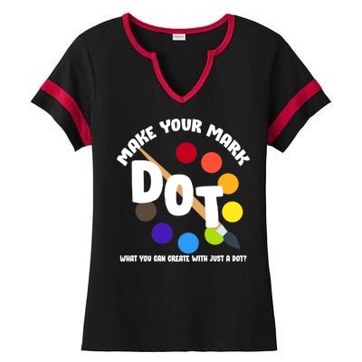 International Dot Day September 15 Ladies Halftime Notch Neck Tee