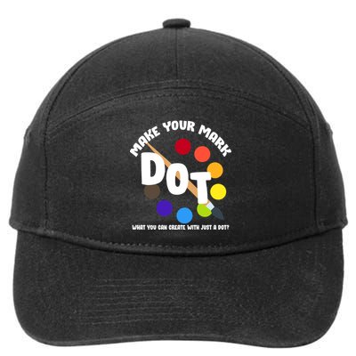 International Dot Day September 15 7-Panel Snapback Hat