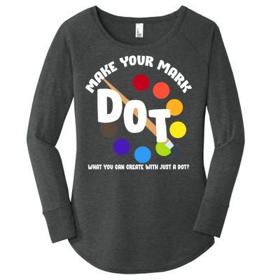 International Dot Day September 15 Women's Perfect Tri Tunic Long Sleeve Shirt