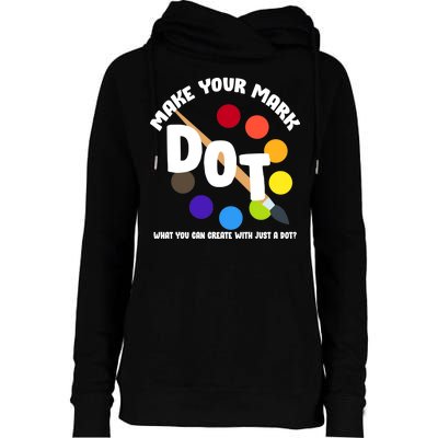 International Dot Day September 15 Womens Funnel Neck Pullover Hood