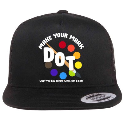 International Dot Day September 15 Flat Bill Trucker Hat