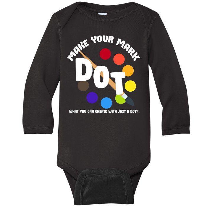 International Dot Day September 15 Baby Long Sleeve Bodysuit