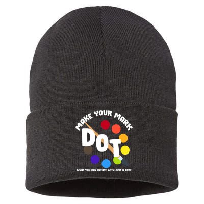 International Dot Day September 15 Sustainable Knit Beanie