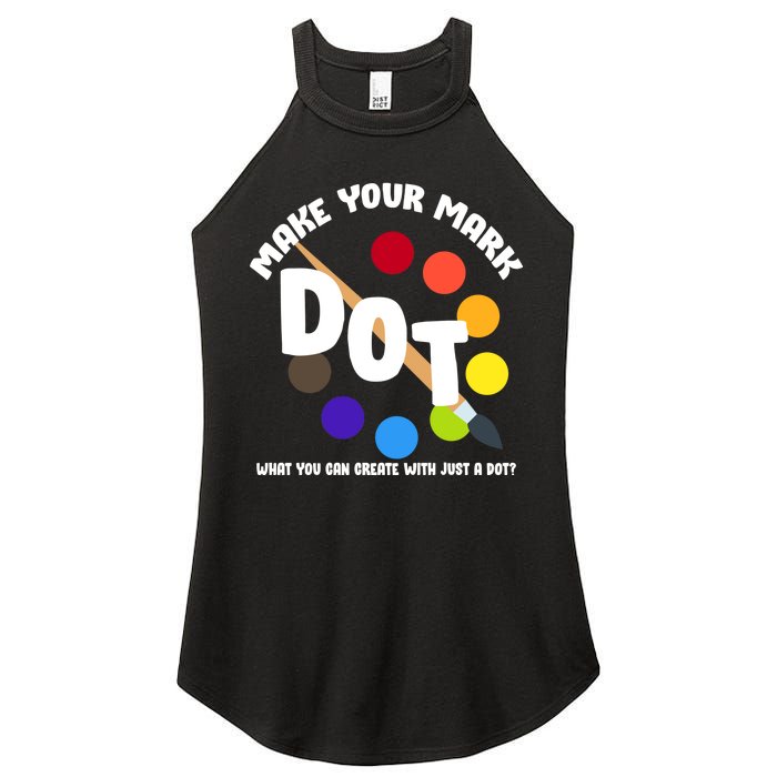 International Dot Day September 15 Women's Perfect Tri Rocker Tank