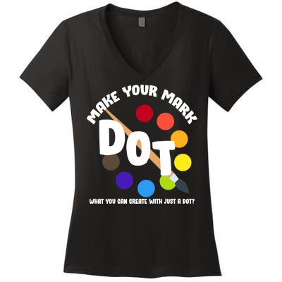 International Dot Day September 15 Women's V-Neck T-Shirt