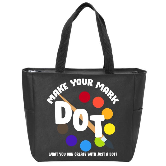 International Dot Day September 15 Zip Tote Bag