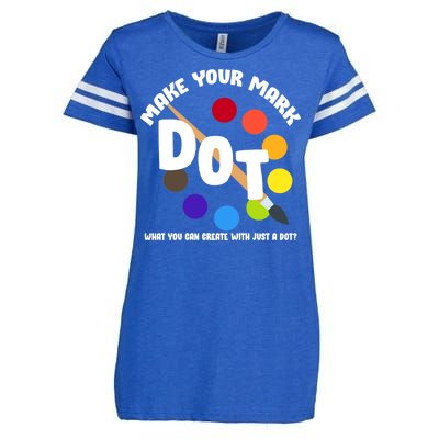 International Dot Day September 15 Enza Ladies Jersey Football T-Shirt