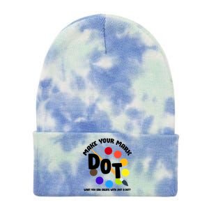 International Dot Day September 15 Tie Dye 12in Knit Beanie