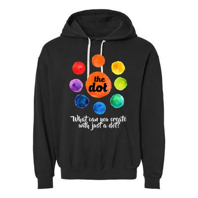International Dot Day What Can You Create Garment-Dyed Fleece Hoodie