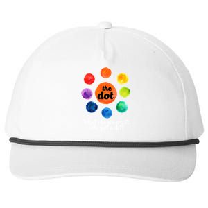 International Dot Day What Can You Create Snapback Five-Panel Rope Hat