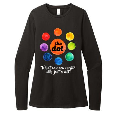 International Dot Day What Can You Create Womens CVC Long Sleeve Shirt