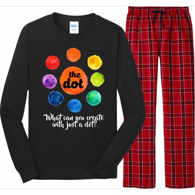 International Dot Day What Can You Create Long Sleeve Pajama Set