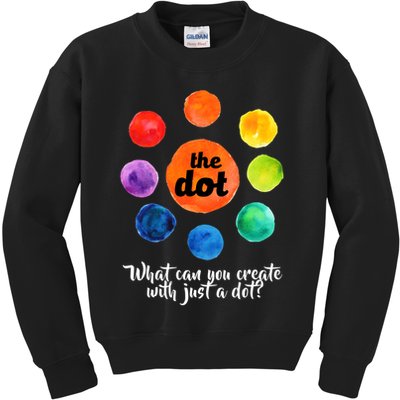 International Dot Day What Can You Create Kids Sweatshirt