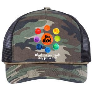 International Dot Day What Can You Create Retro Rope Trucker Hat Cap