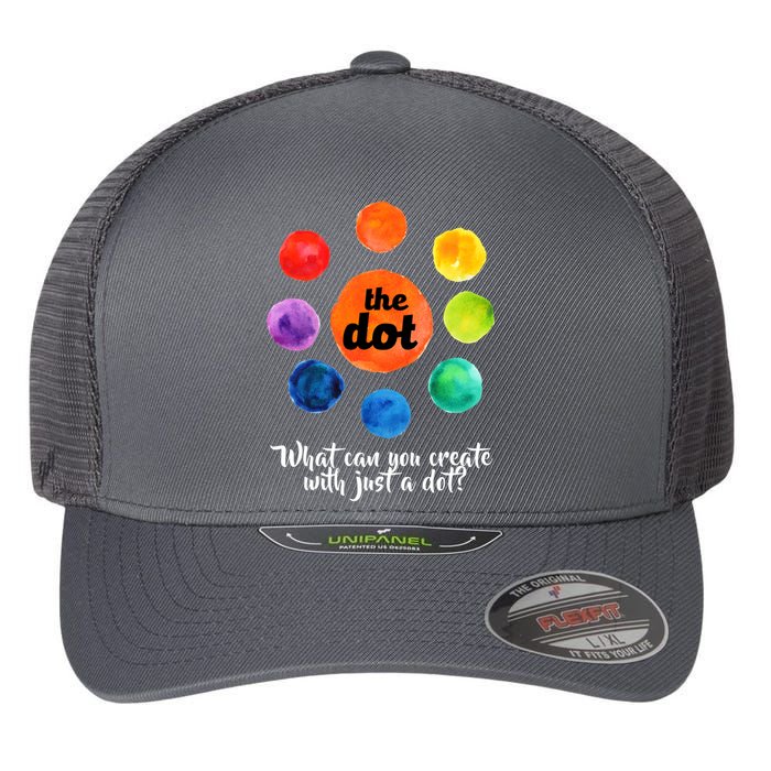 International Dot Day What Can You Create Flexfit Unipanel Trucker Cap