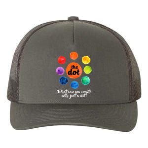 International Dot Day What Can You Create Yupoong Adult 5-Panel Trucker Hat