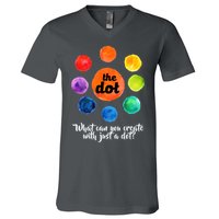 International Dot Day What Can You Create V-Neck T-Shirt