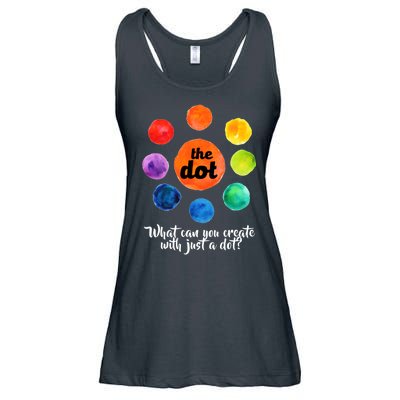 International Dot Day What Can You Create Ladies Essential Flowy Tank