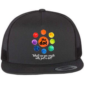 International Dot Day What Can You Create Flat Bill Trucker Hat