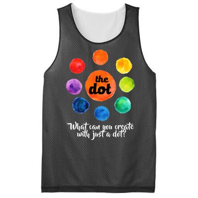 International Dot Day What Can You Create Mesh Reversible Basketball Jersey Tank