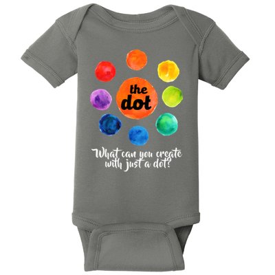 International Dot Day What Can You Create Baby Bodysuit