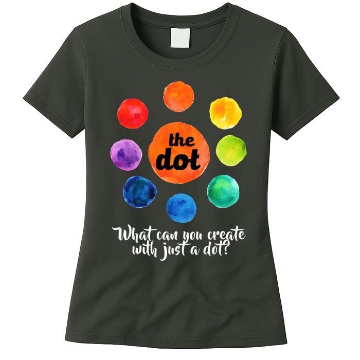International Dot Day What Can You Create Womens T-Shirt