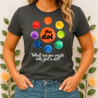 International Dot Day What Can You Create Womens T-Shirt