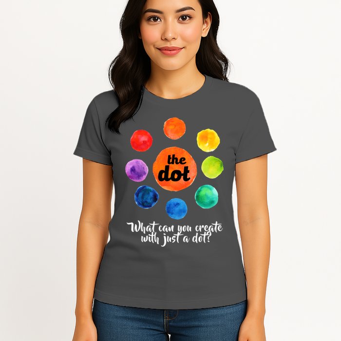 International Dot Day What Can You Create Womens T-Shirt