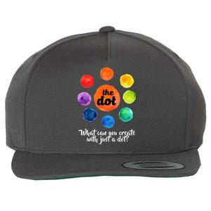 International Dot Day What Can You Create Wool Snapback Cap